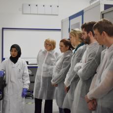 Peterborough UKAS Accredited Microbiological Testing Laboratory welcomes students from University Centre Peterborough for &ldquo;inspirational&rdquo; visit